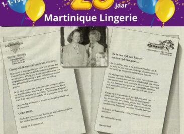 1-1-2022: 25 jaar Martinique Lingerie
