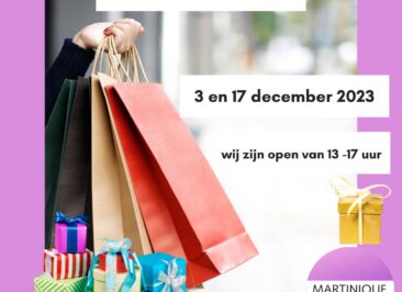 Koopzondag op 3 en 17 december 2023